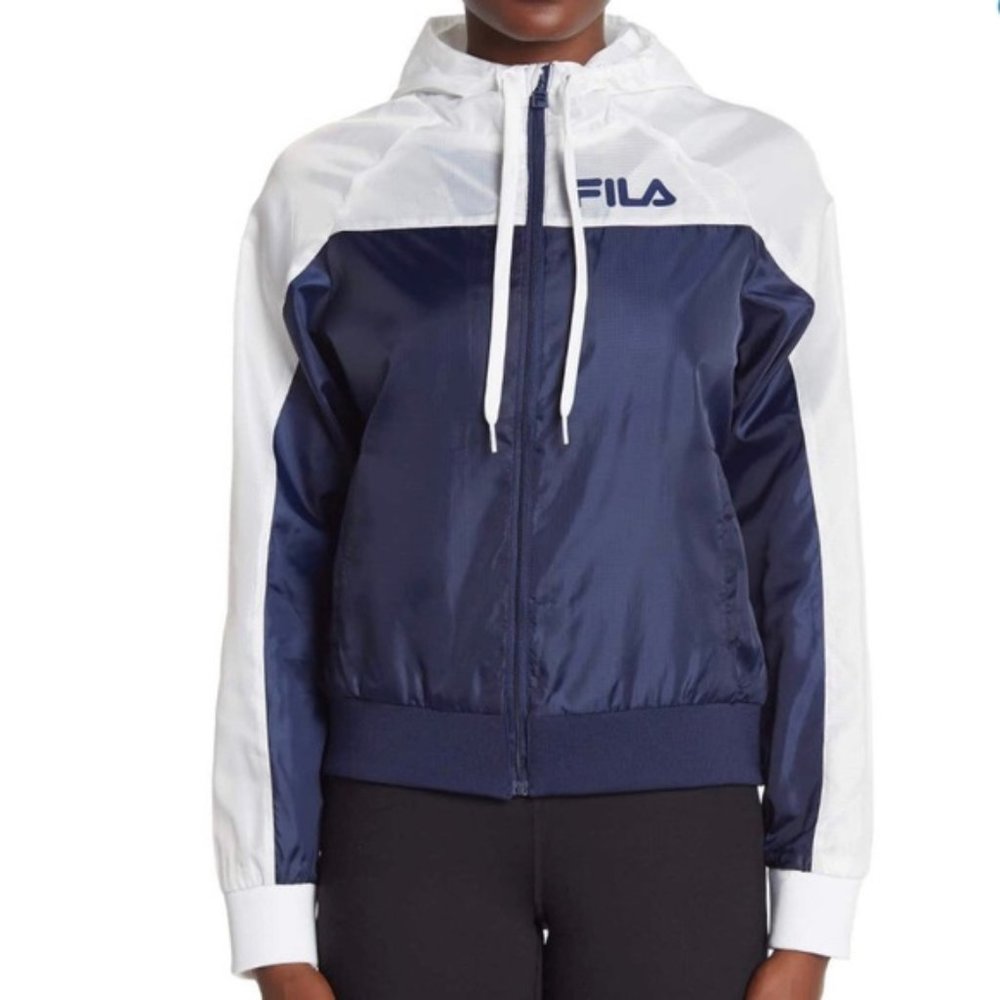 FILA Sally Sail Wind Jacket Womens Size Small